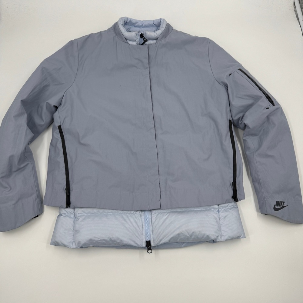 Nike Aeroloft 3-in-1 Jacket Womens Small Light Blue 854751-P4P Insulated Puffer